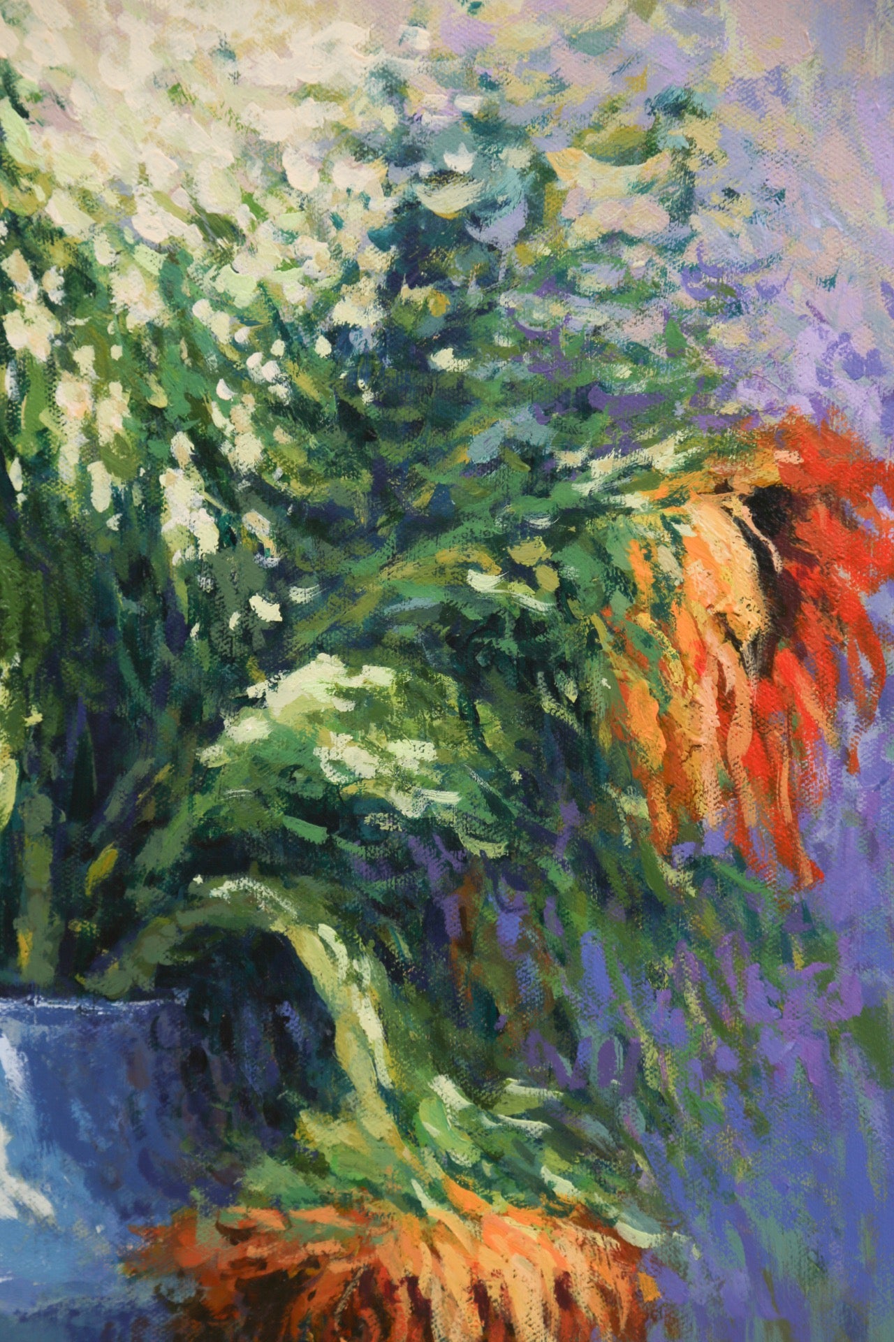 Sunflowers At Dusk - Original Painting