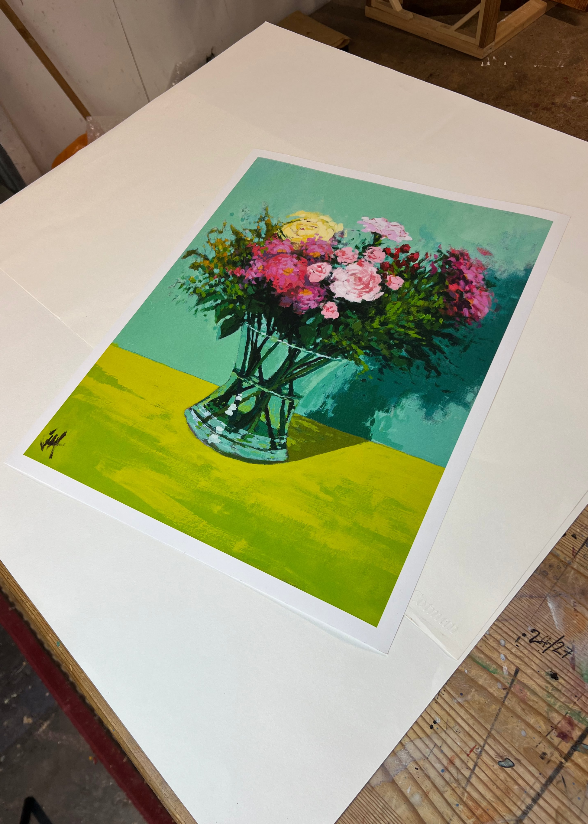 First Bloom - Signed Print A2