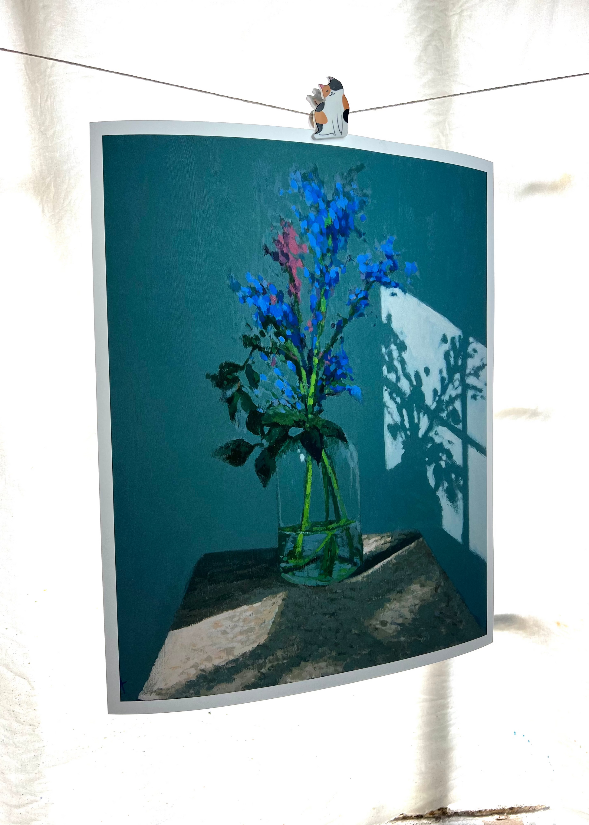 Bluebells Darling - Signed Print A2
