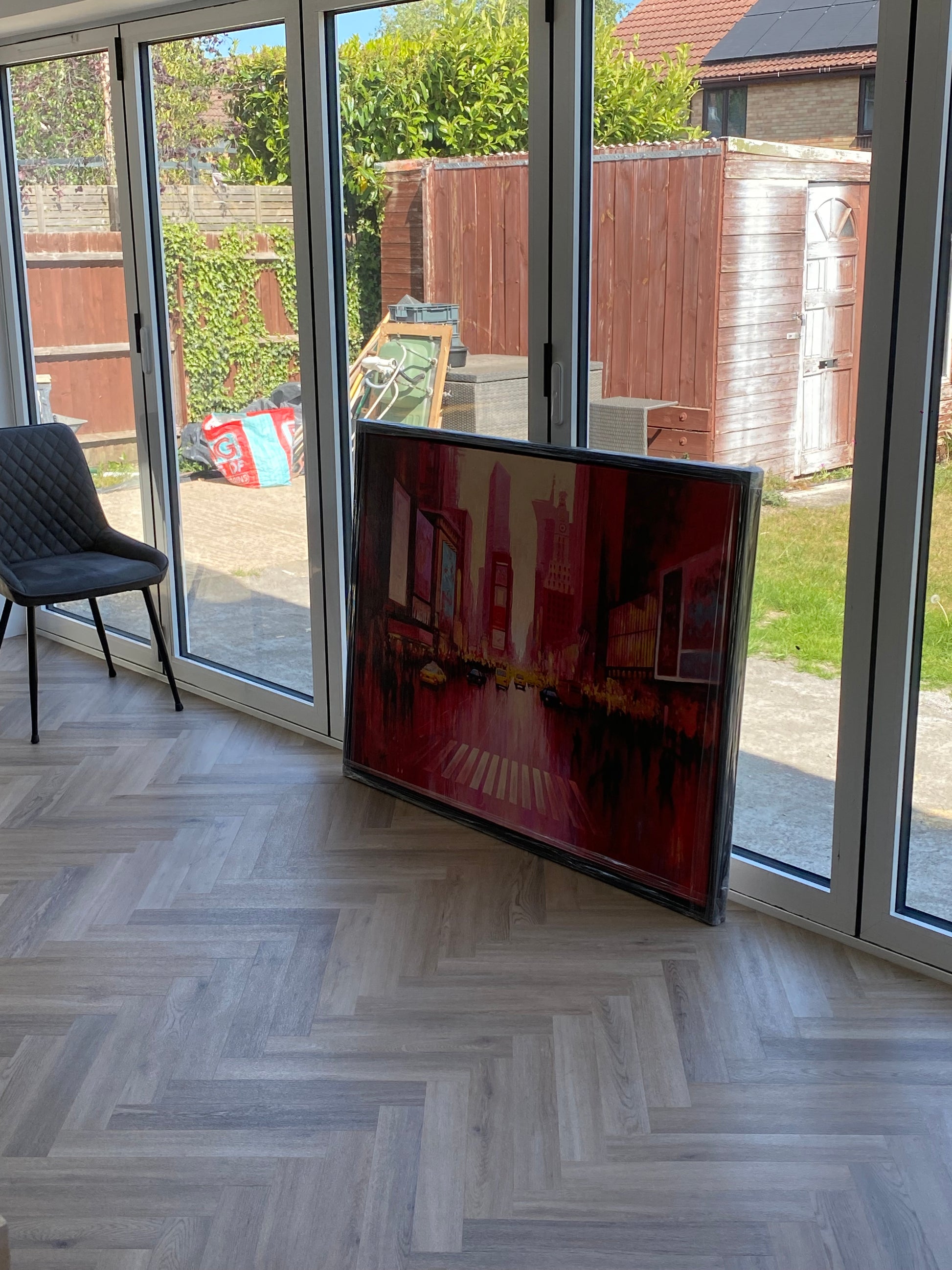 Times Square, New York City - Original Painting by James Williamson