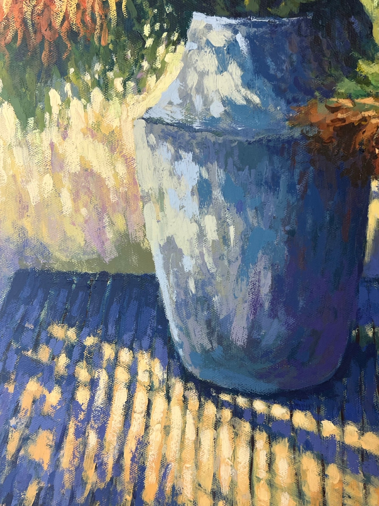 Sunflowers At Dusk - Original Painting