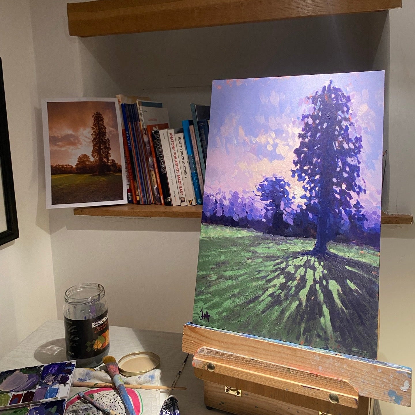 Clyst St.Mary - Original Painting by James Williamson