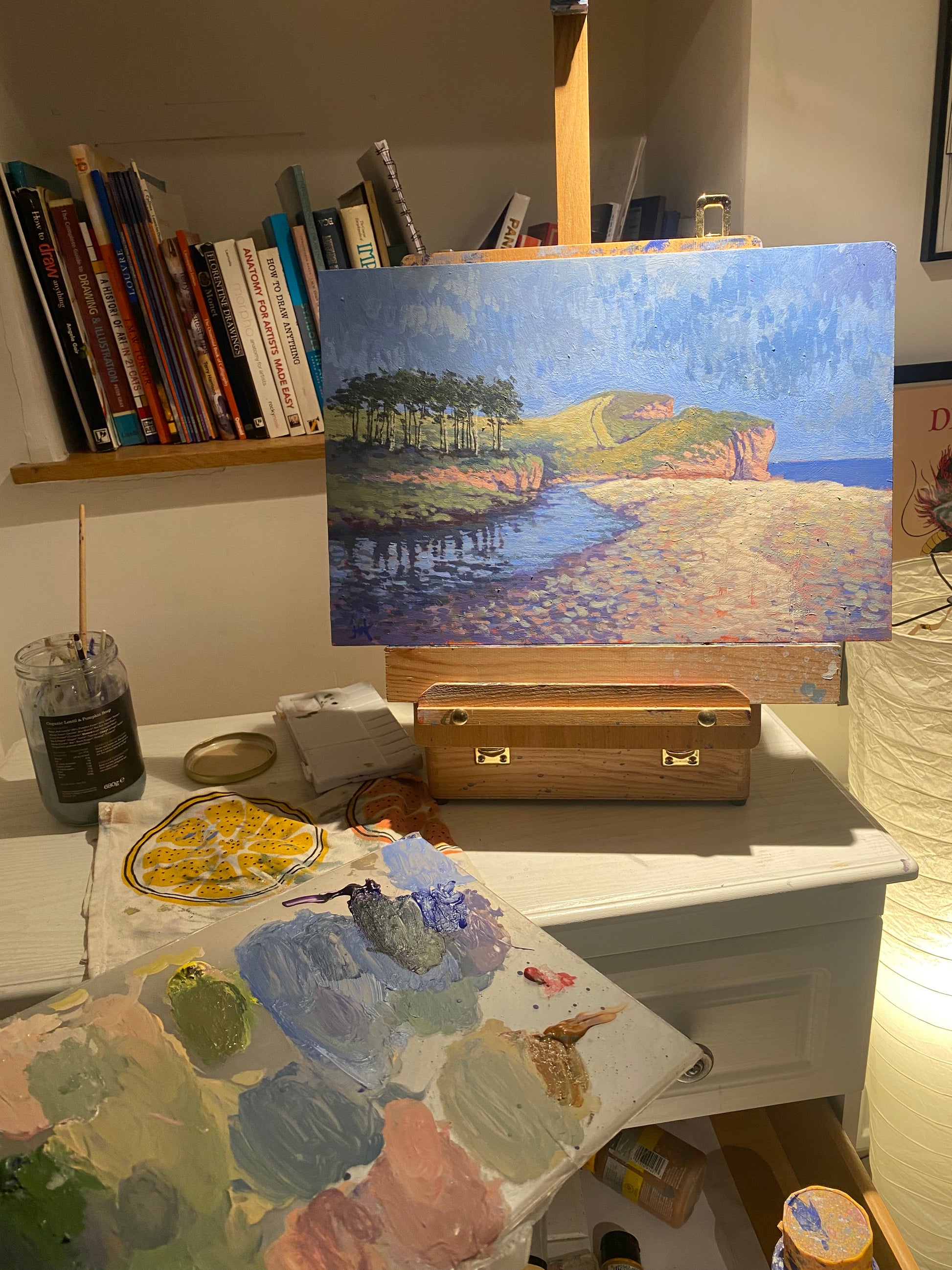 Walk along Budleigh Salterton