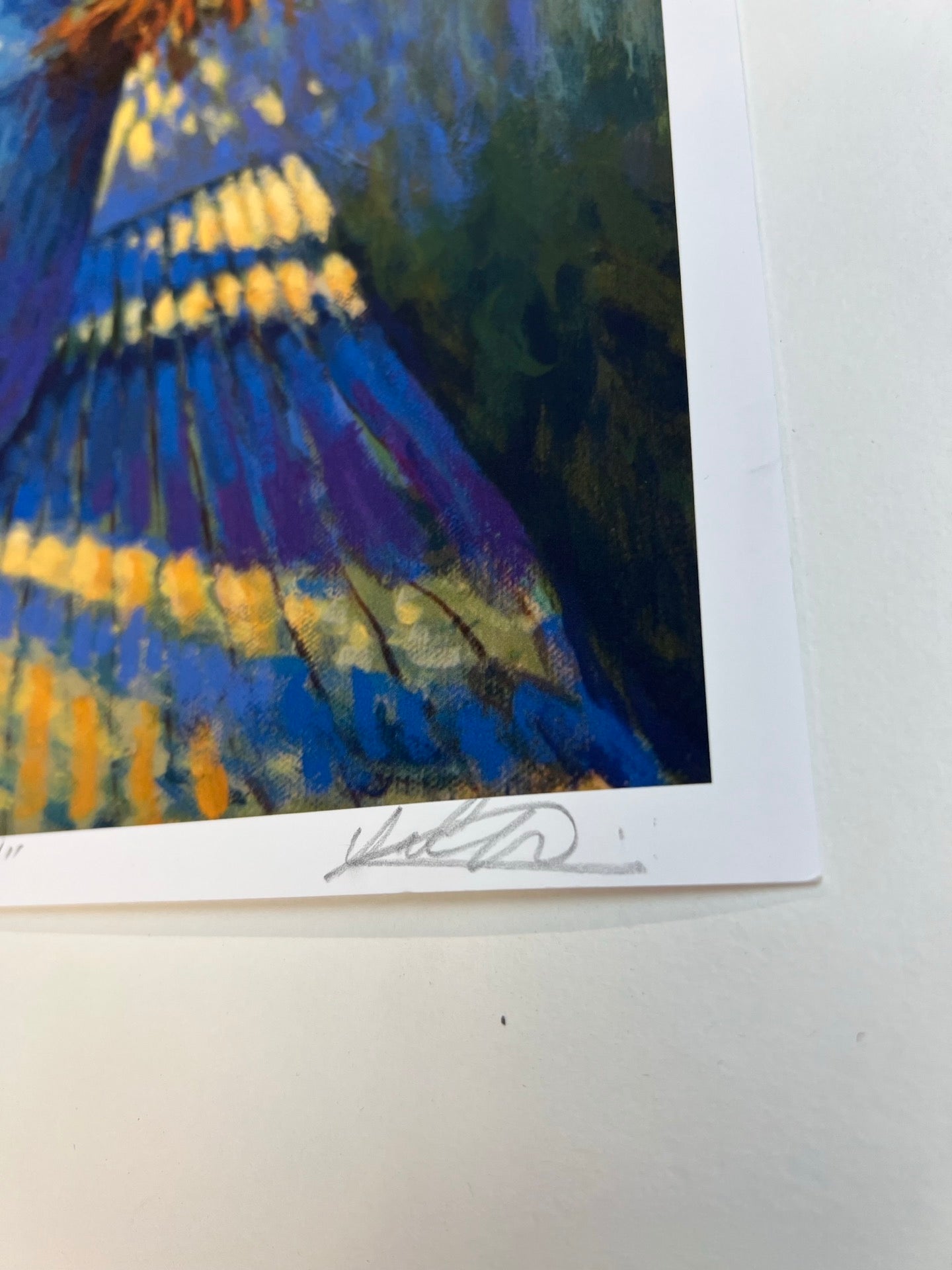 Sunflowers At Dusk - Signed Print