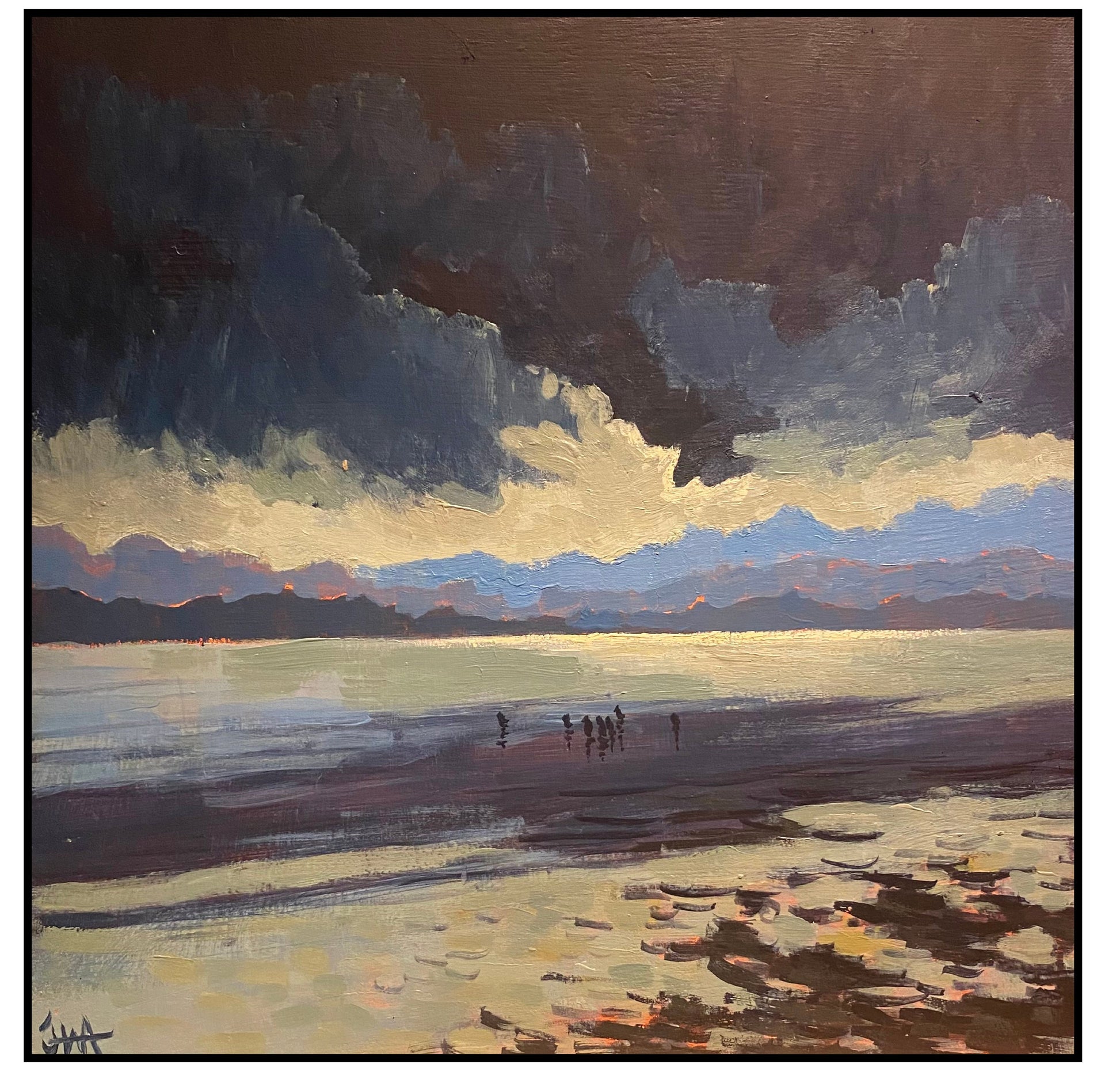 Exton by Train - Original Painting by James Williamson