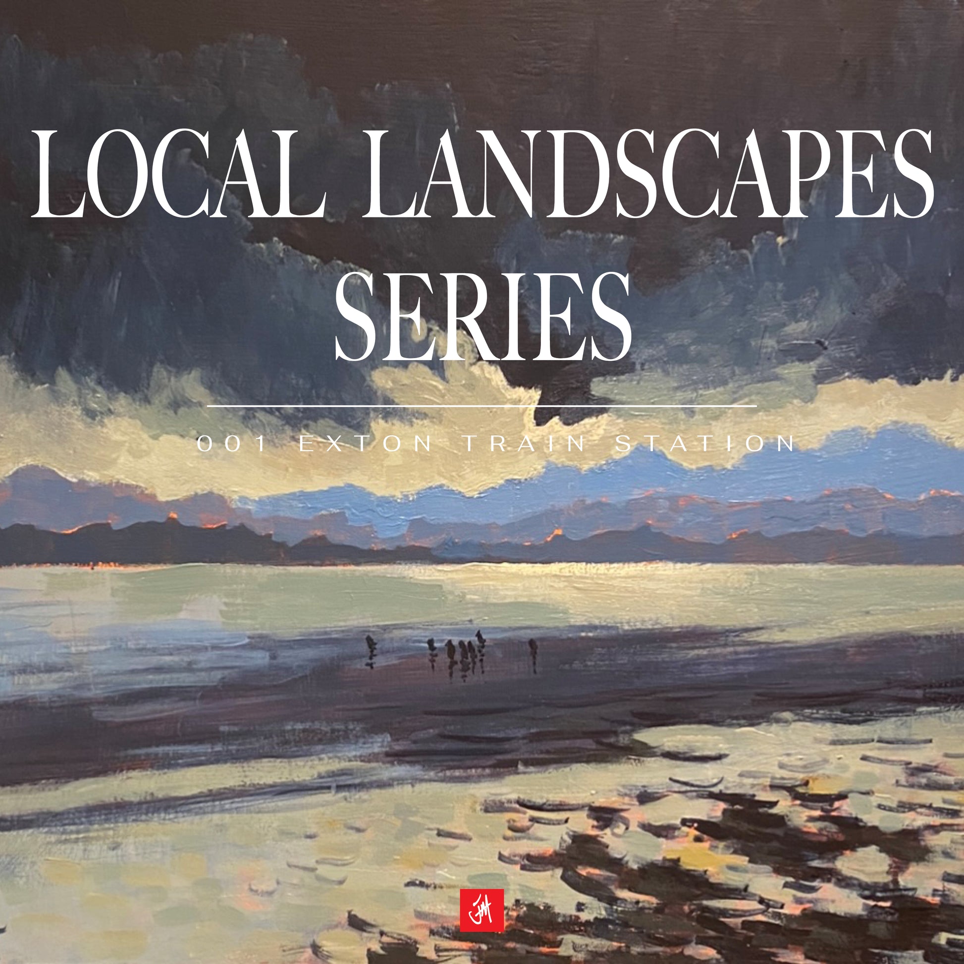 Exton by Train - Original Painting by James Williamson