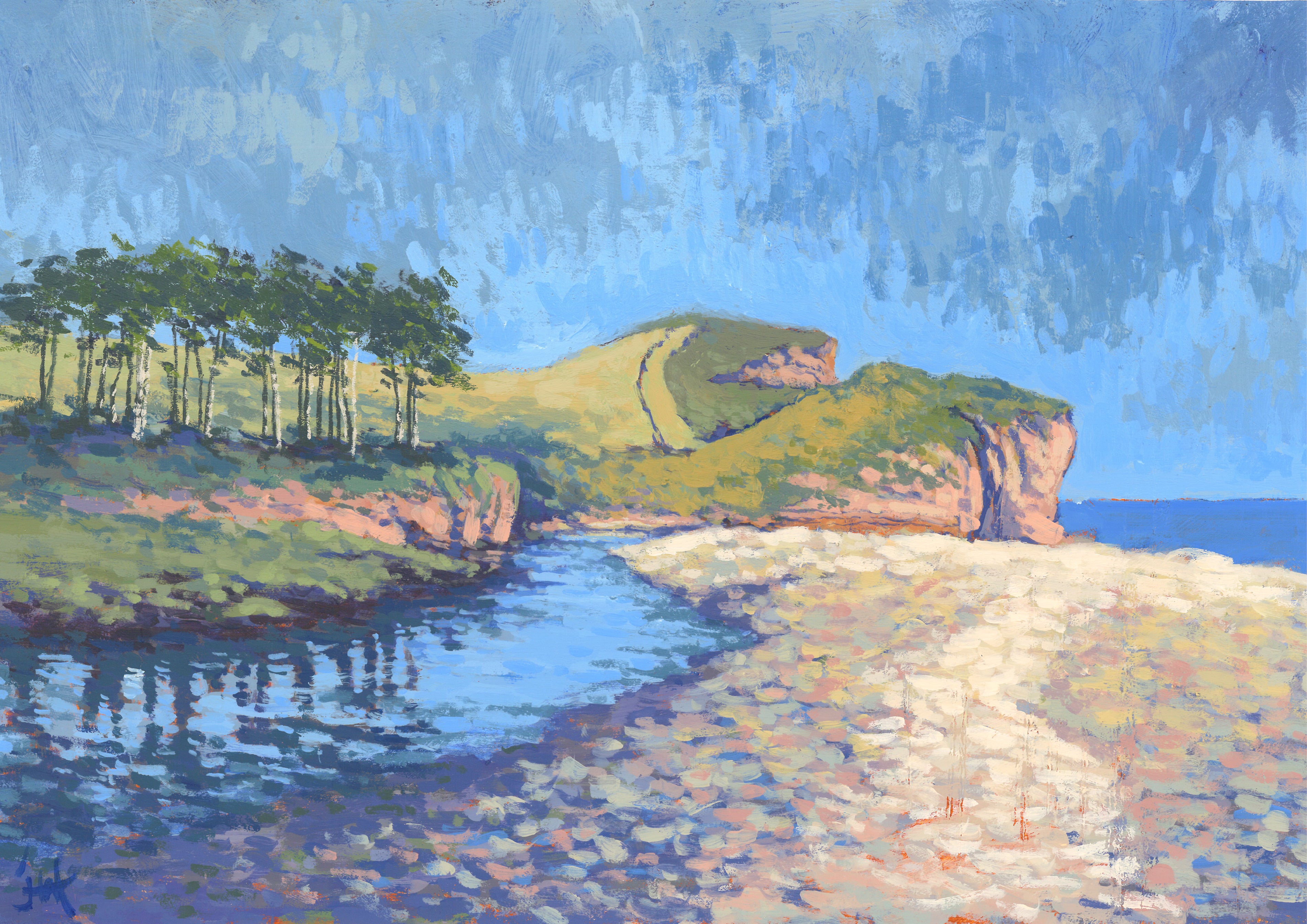 Walk along Budleigh Salterton