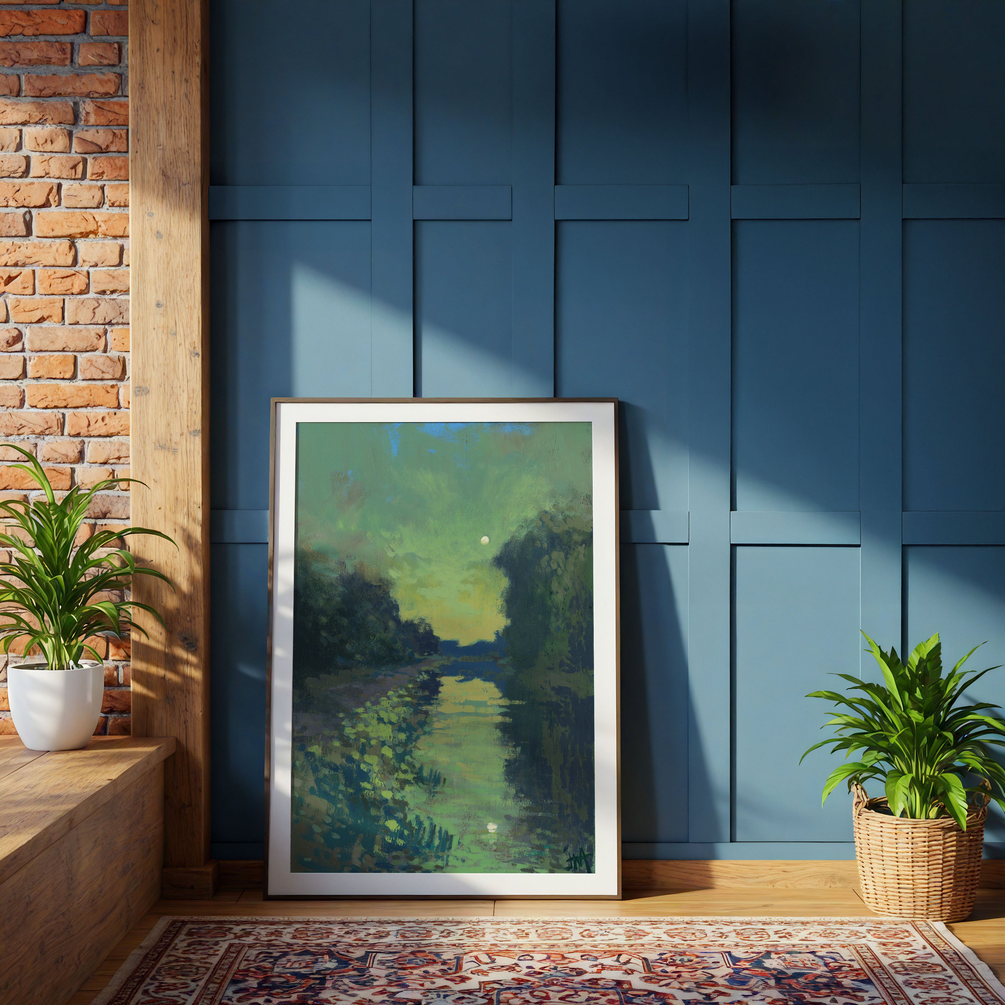 Down by The Quay Print on Fine Art Paper