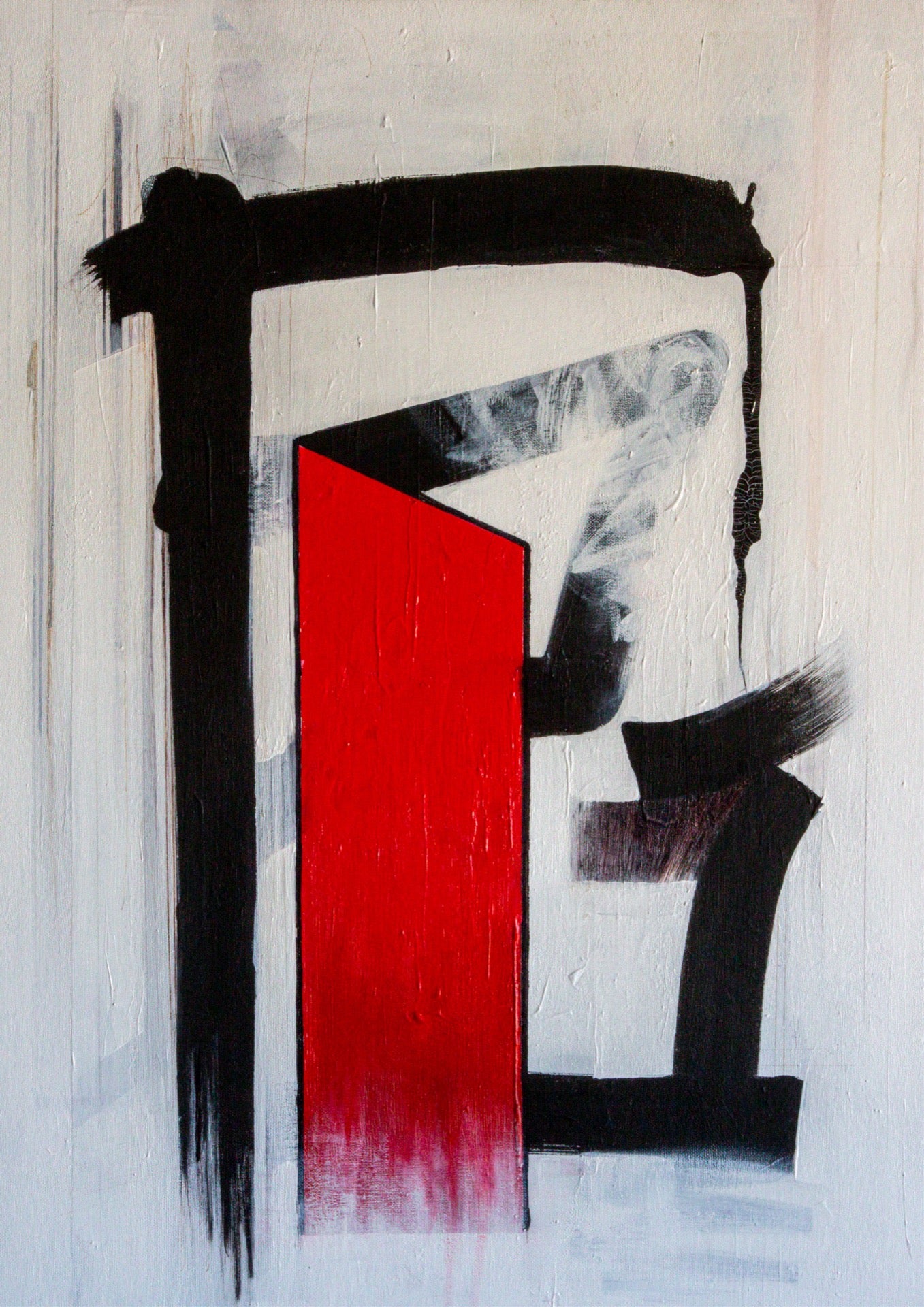 Re Building- Original Painting by James Williamson