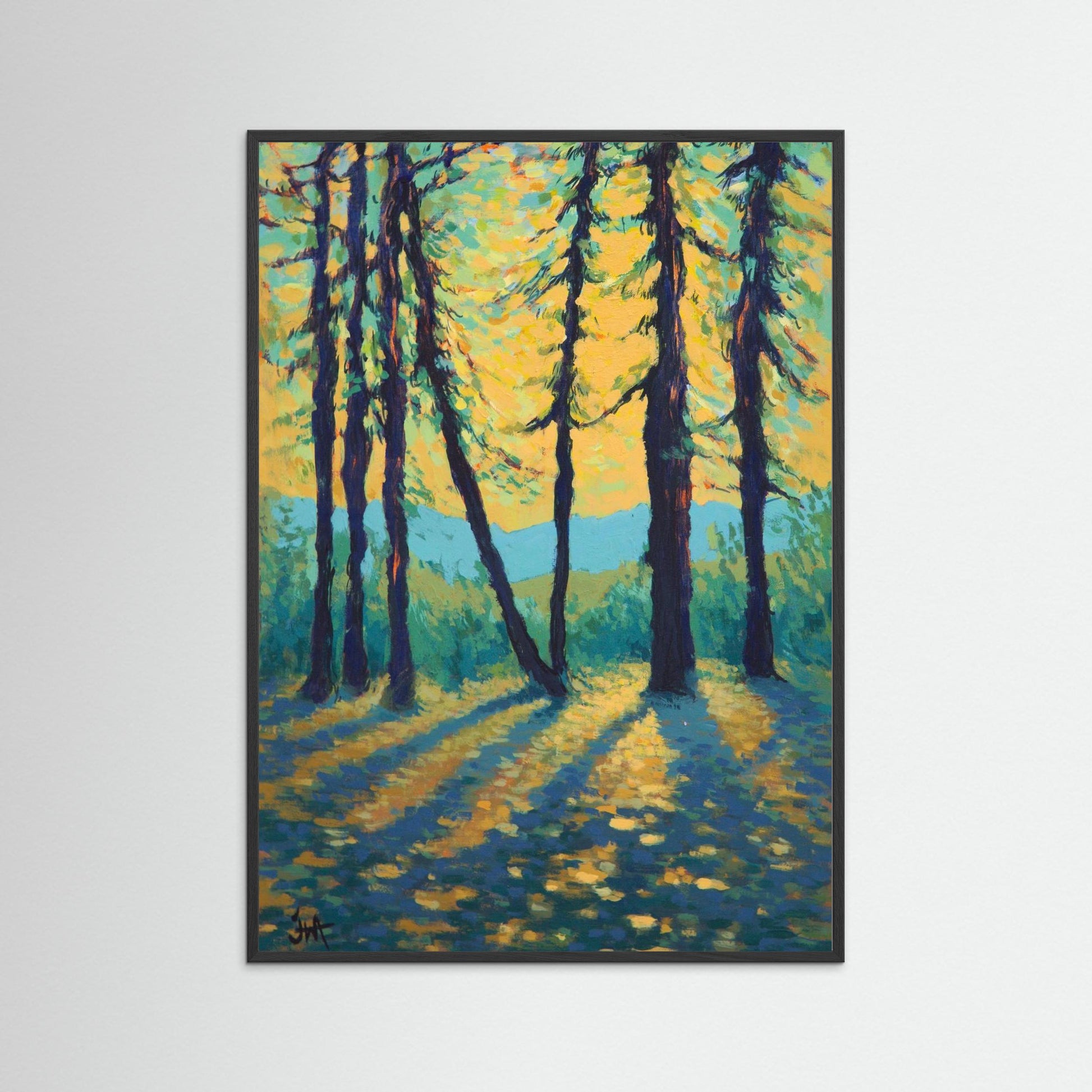Sunset at Woodbury Common Print on Fine Art Paper