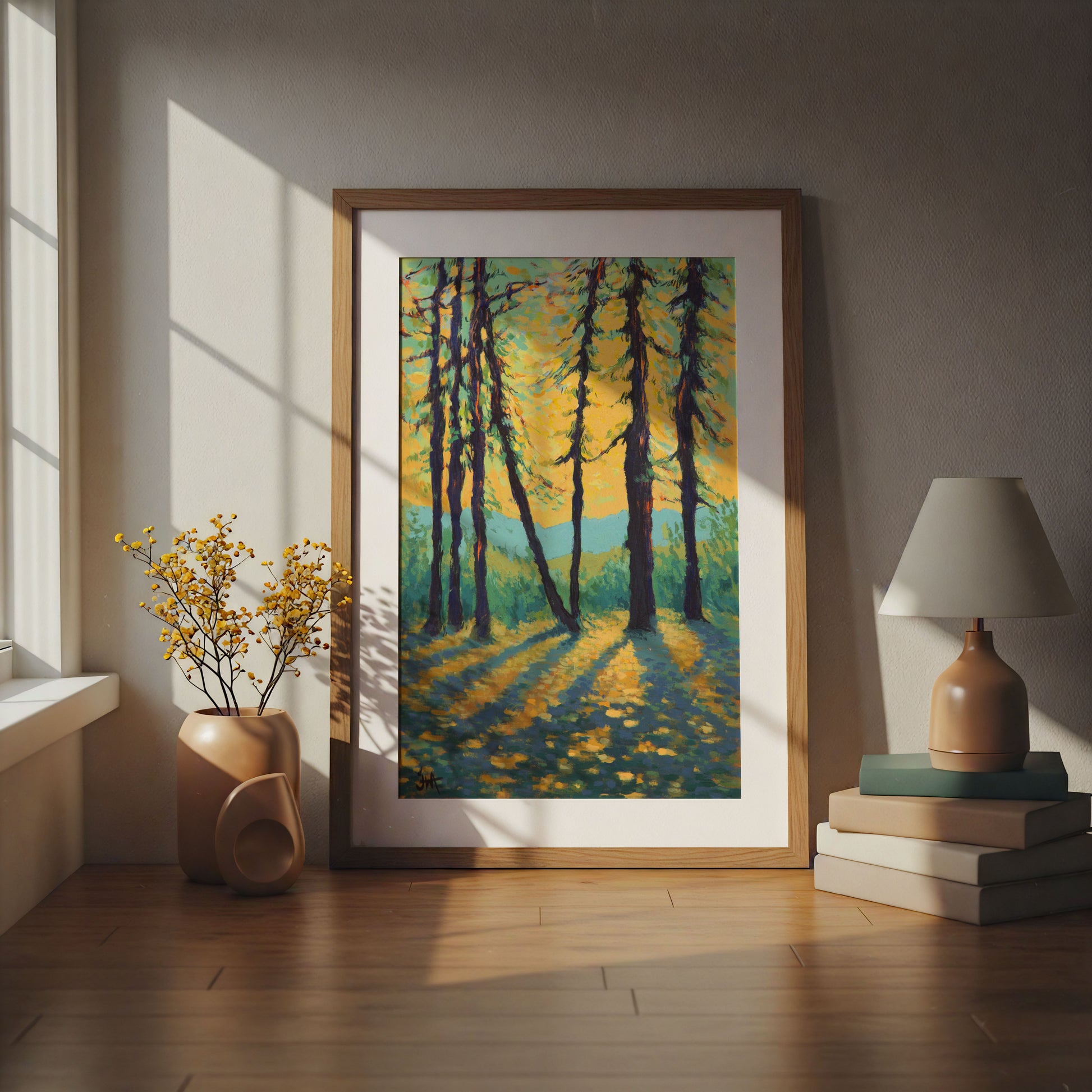 Sunrise on Woodbury Print on Fine Art Paper