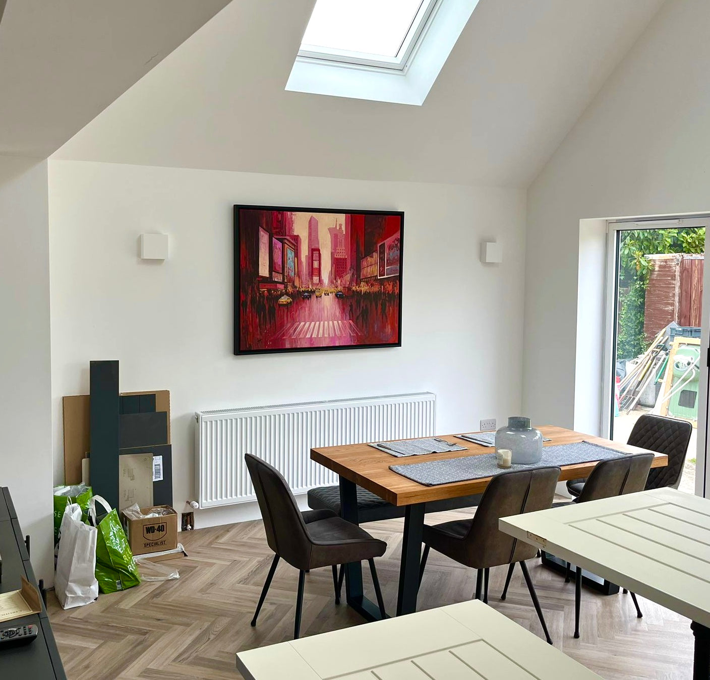 Times Square, New York City - Original Painting by James Williamson