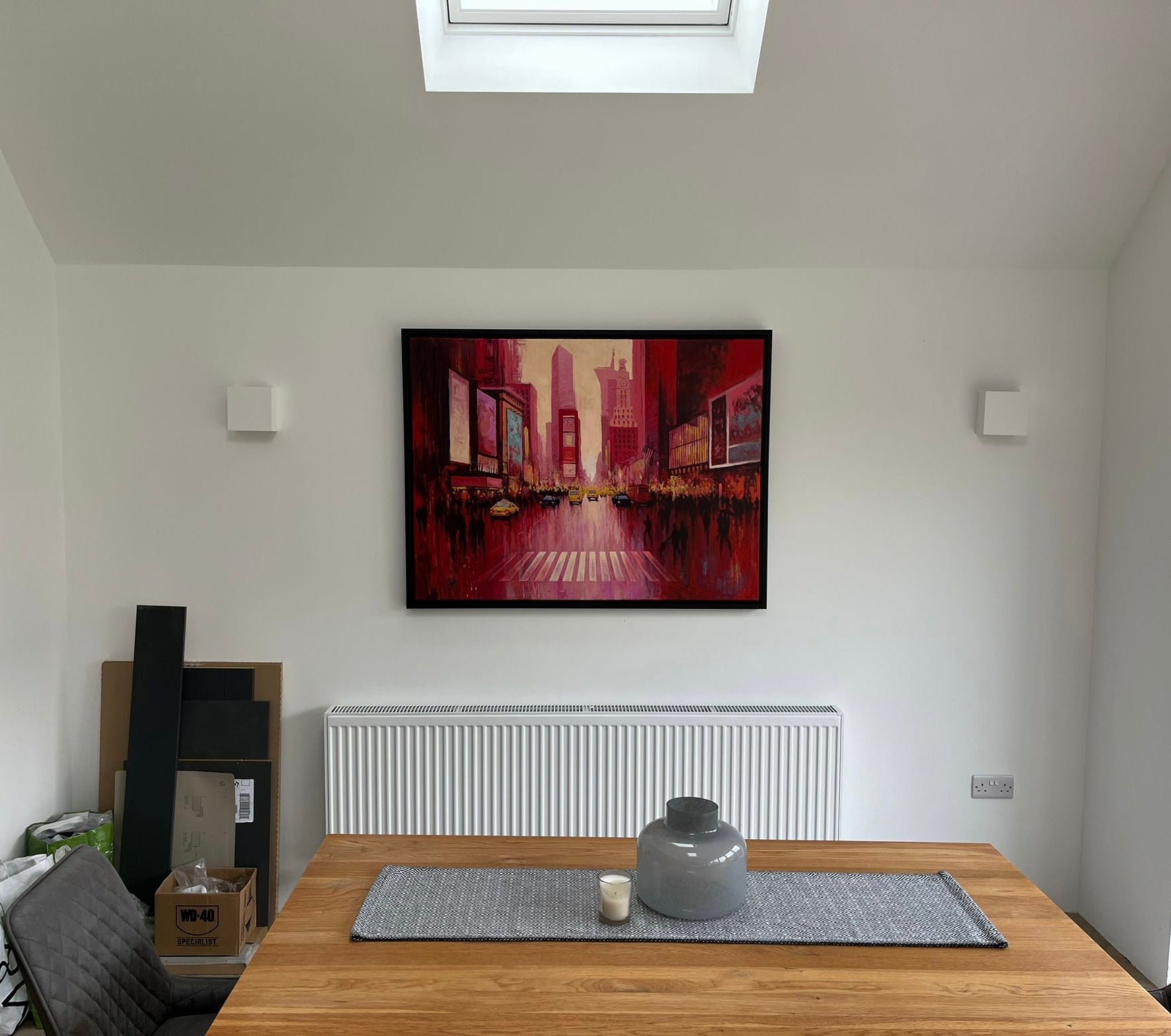 Times Square, New York City - Original Painting by James Williamson