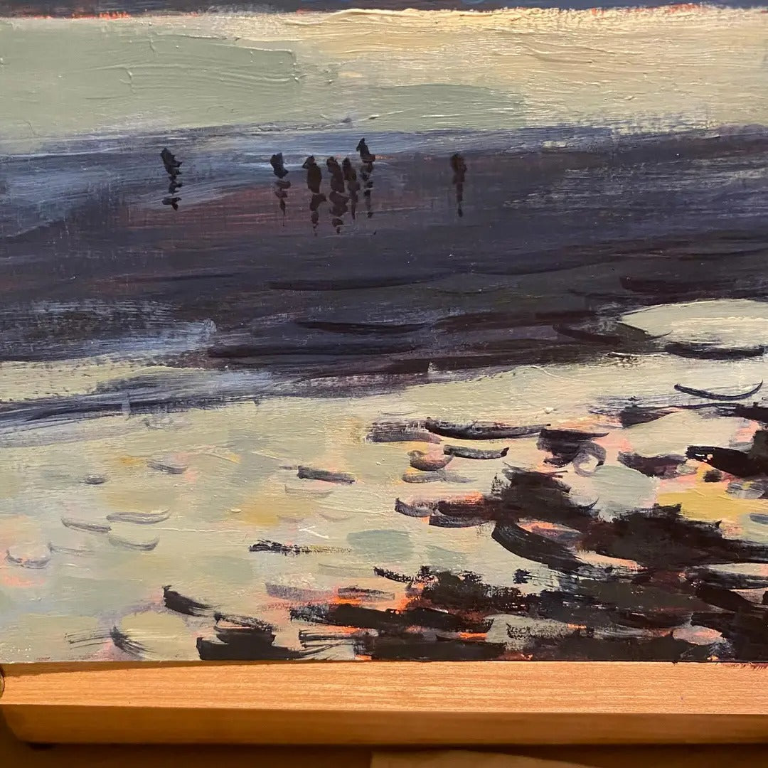 Exton by Train - Original Painting by James Williamson