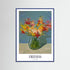Freesias, Devon Framed Poster