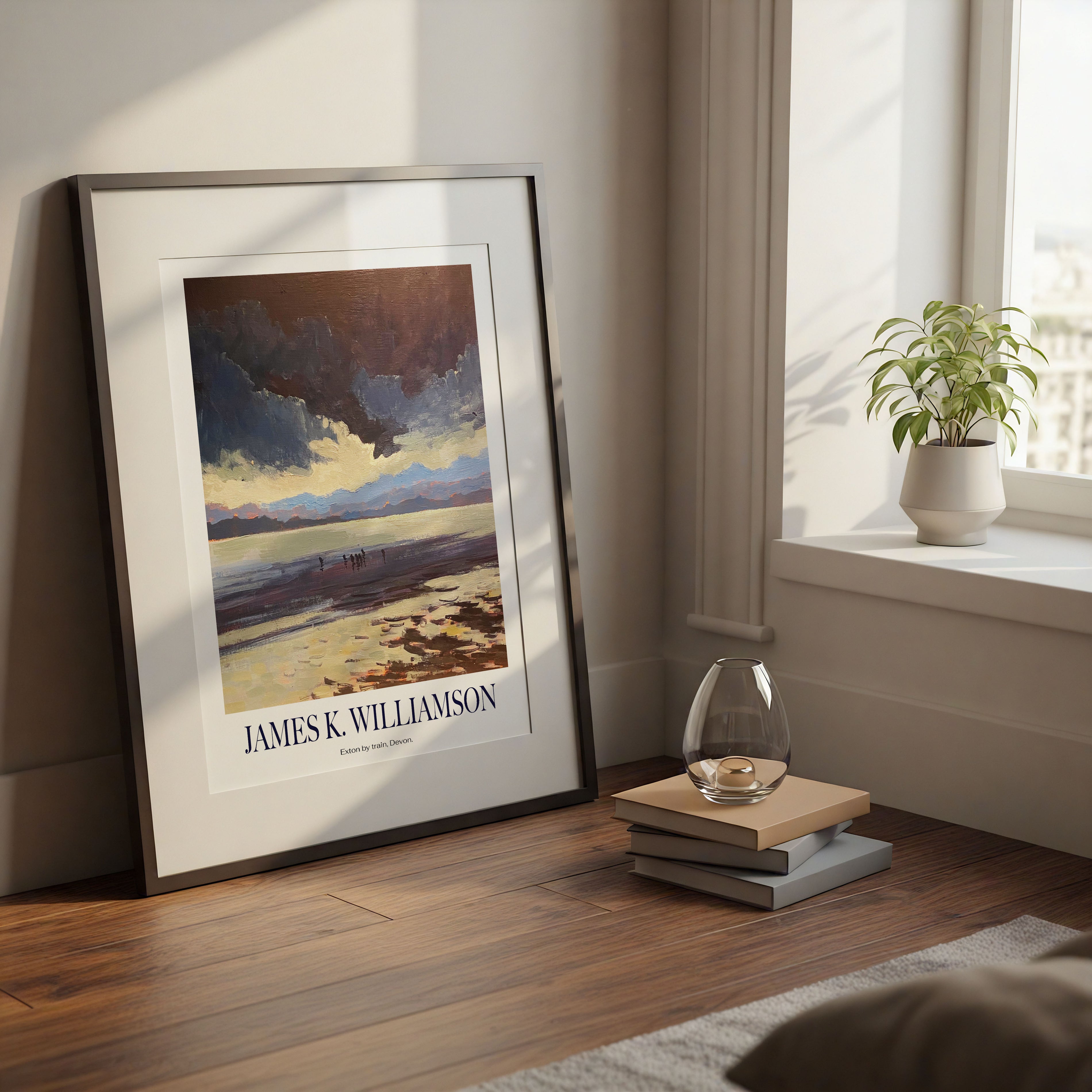 Exton by Train Poster Print