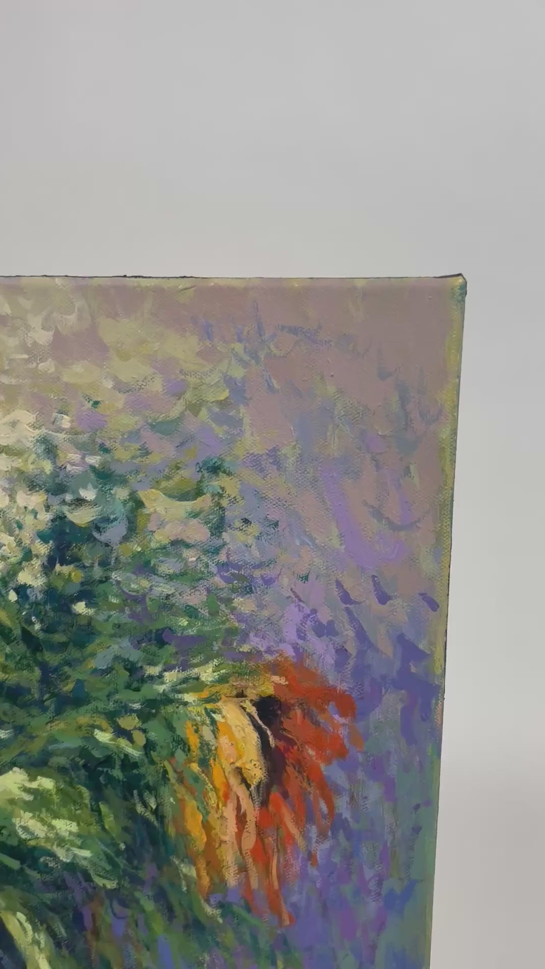Sunflowers At Dusk - Original Painting