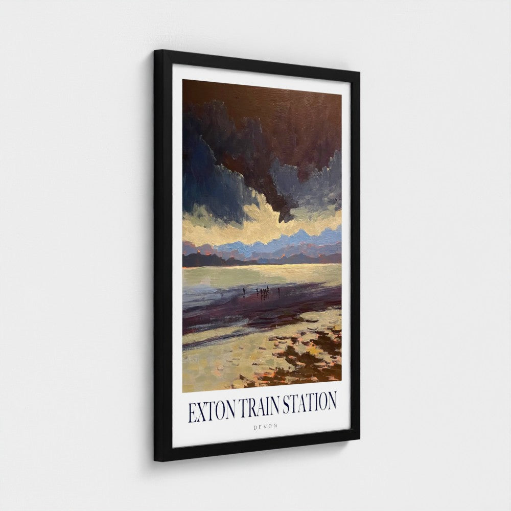 Exton by Train Poster Print