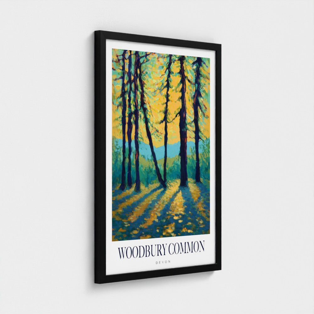 Sunrise on Woodbury Common Poster Print