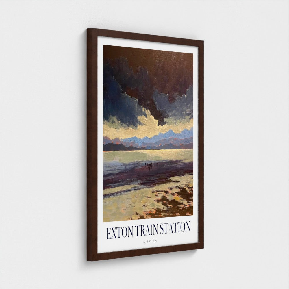 Exton by Train Poster Print