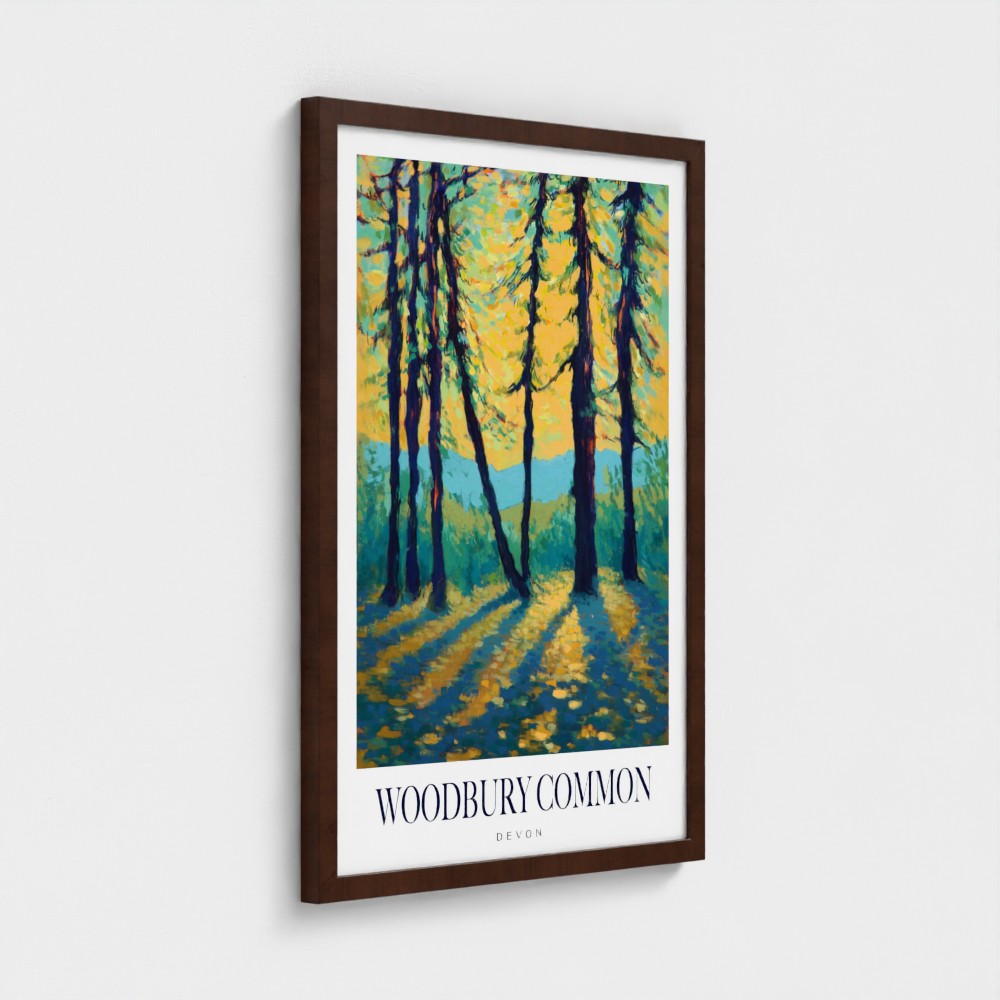 Sunrise on Woodbury Common Poster Print