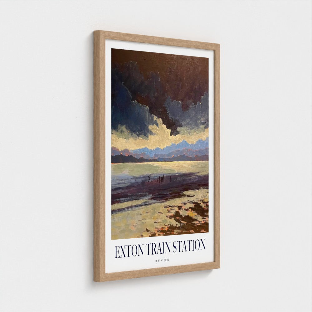Exton by Train Poster Print