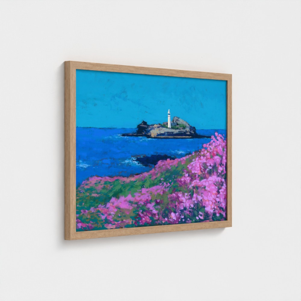 Godrevy, Cornwall. Print on Fine Art Paper