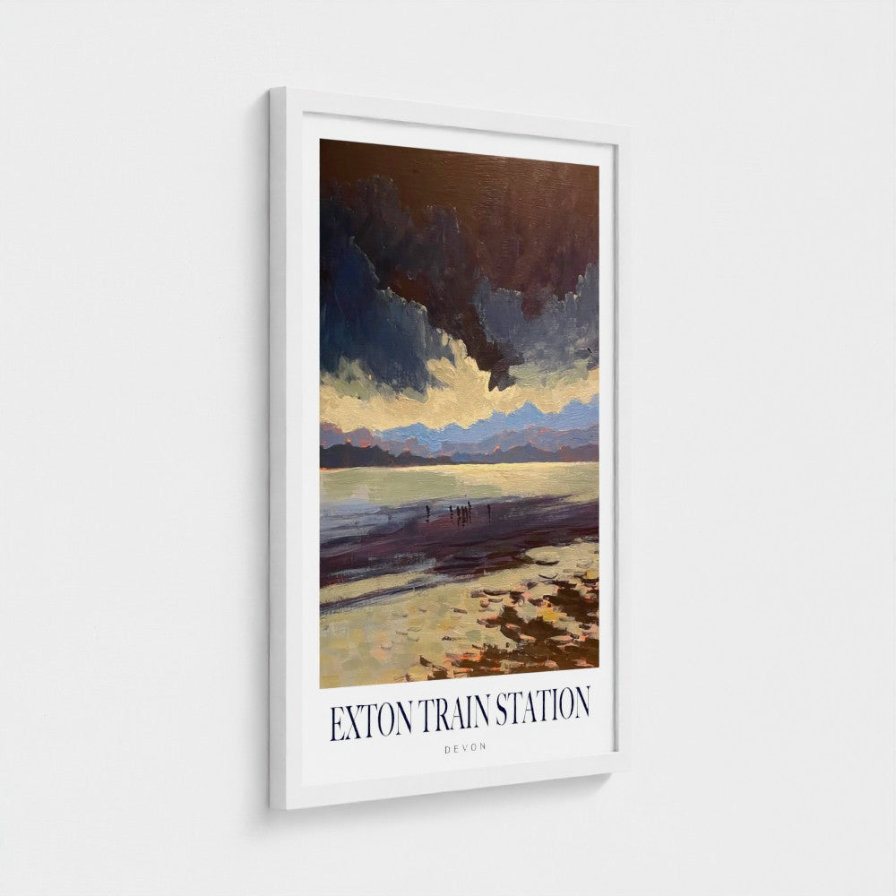 Exton by Train Poster Print