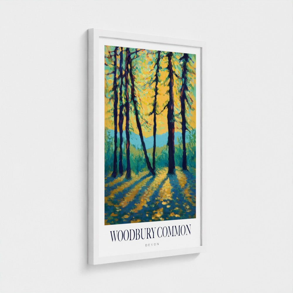Sunrise on Woodbury Common Poster Print