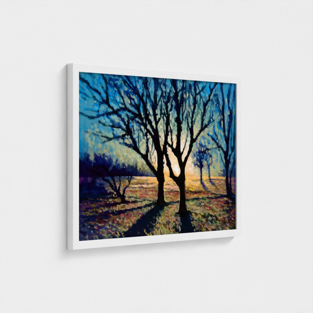 Winters First Light Print on Fine Art Paper