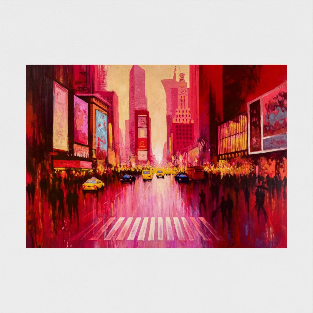 Times Square Print on Fine Art Paper.