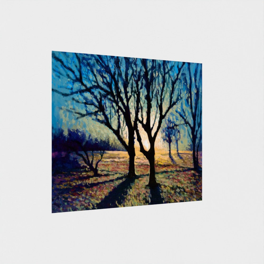 Winters First Light Print on Fine Art Paper