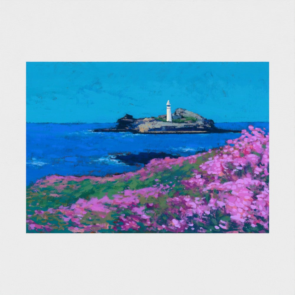 Godrevy, Cornwall. Print on Fine Art Paper