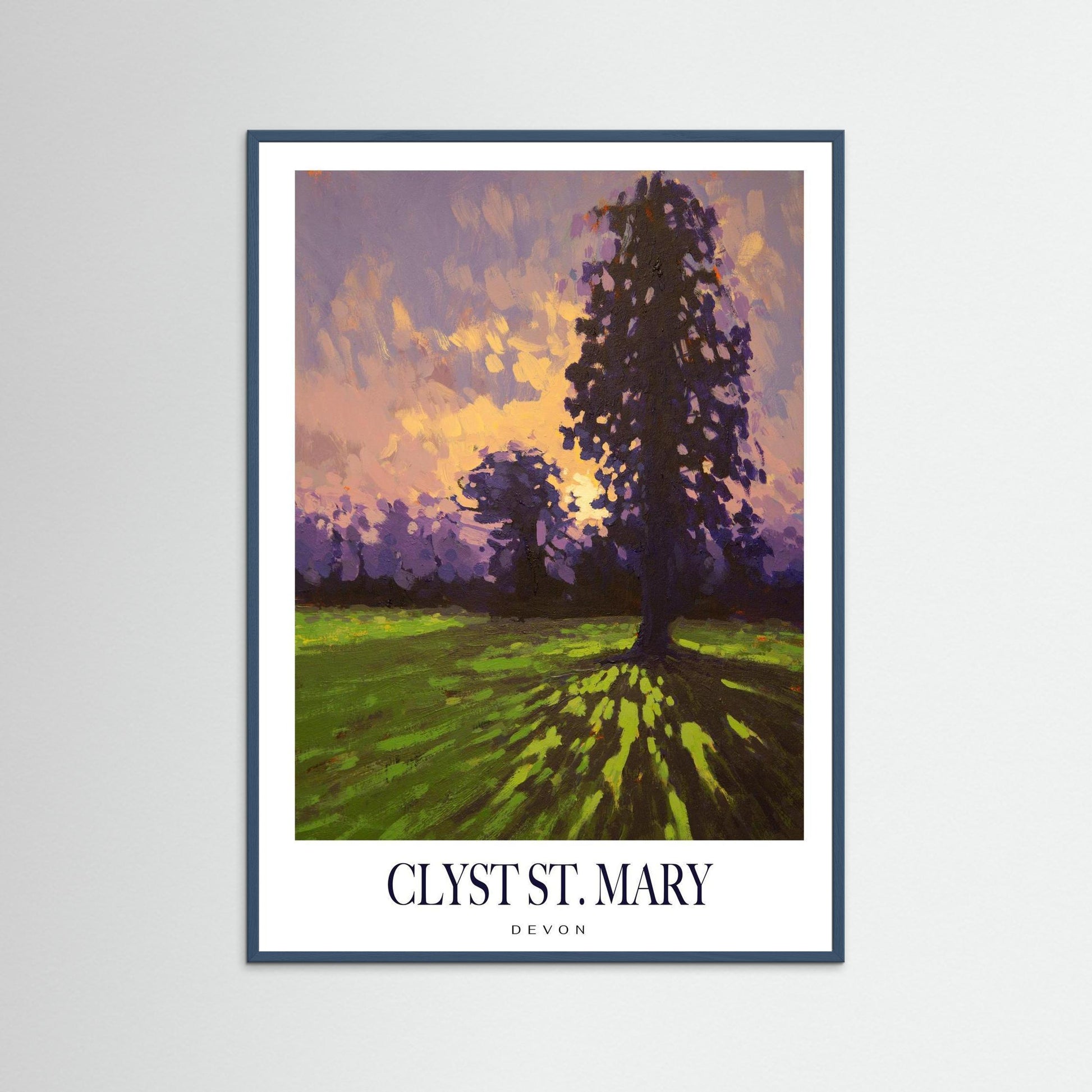 Clyst St.Mary, Devon Framed Poster