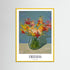 Freesias, Devon Framed Poster